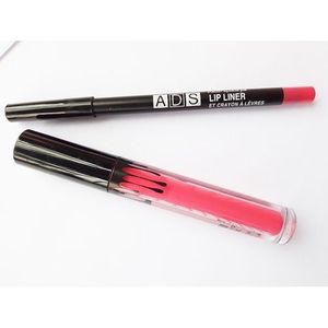 ADS Gloss à Lèvre Matte - 24h - Rose Rouge