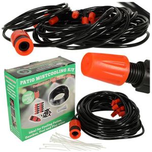 Système d'irrigation arrosage de jardin à brouillard rideau d'eau 10 m
