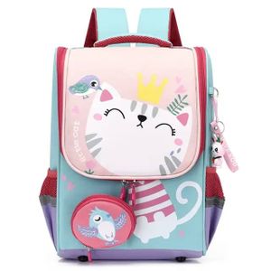 Ecolier Sac à Dos Bleu École CM, CE