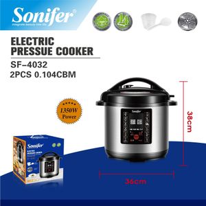 Sonifer Cuiseur à Riz & Mijoteuse SF-4032 - Capacité Familiale - 1350W