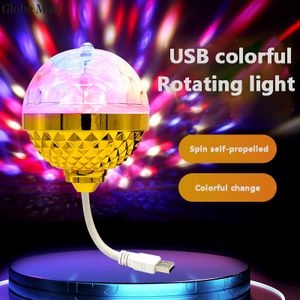 USB Disco Flash Rotatif Lumière D'Ambiance