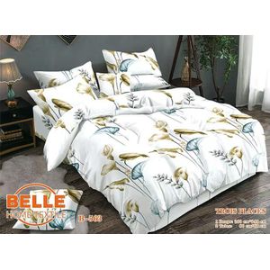 Belle  Lot de 1 Draps et 2 Taies - Confort et Élégance pour Lit 3 Places