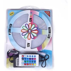 Ruban LED Néon RGB 5 m – 12 V avec télécommande