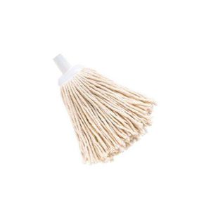 Tête de balai à franges de rechange , en coton , pour usage commercial et industriel, compatible avec le balai à franges Unger