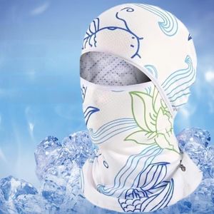 Masque Intégral Protection Solaire Cyclisme Soie Glacée 