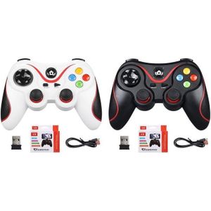 Manette Contrôleur de jeu sans fil V8 2.4G pour Android/iOS/PC/PS3/Switch/téléphone