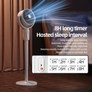 Ventilateur de sol électrique portable – Tour USB avec télécommande et minuterie 8h