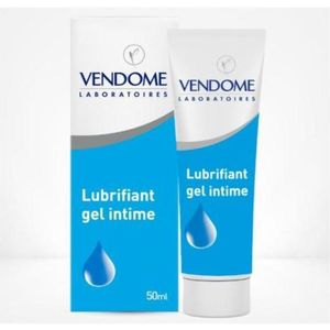 Lubrifiant Gel Intime - Formule à Base d'Eau - Adapté en Cas de Sécheresse Vaginale - Sans Parfum ni Colorant - Compatible Avec les Préservatifs - 50ml