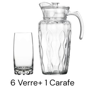 Carafe Avec 6 Verre