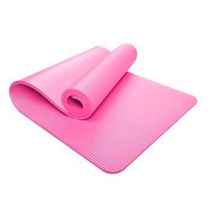 Tapis de yoga/fitness épais et antidérapant : amorti confortable pour yoga, pilates, abdos, gainage à la maison ou en salle. Surface facile à nettoyer, légère et enroulable