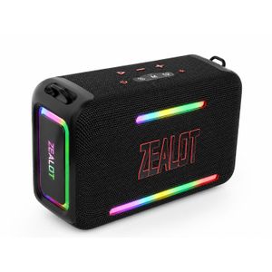 ZEALOT S95 – Enceinte Bluetooth Sans Fil RGB Portable Super Bass