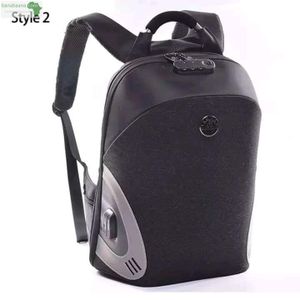 Mode Sac à Dos pour école et bureau Antivol Noir-gris, étanche, chargeur USB, grande capacité, pour ordinateur portable