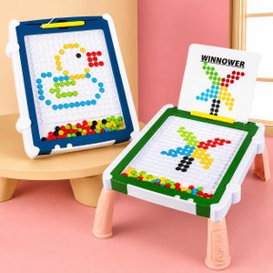 Tableau Magnétique Éducatif pour Enfants – 108 Billes Magnétiques