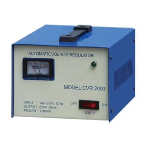 Régulateur Automatique de Tension Samlex CVR 2000VA – Stabilisateur Électrique 2000W avec Voltmètre à Aiguille
