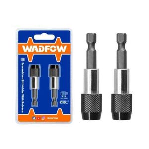 WADFOW WSV3K01 - Lot de 2 porte-embouts de tournevis de 60 mm avec système de déverrouillage BN