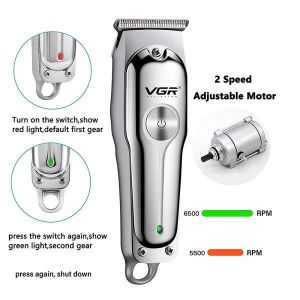 VGR Tondeuse électrique rechargeable pour homme et femme 071