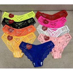 Lot de 6 caleçons dentelle