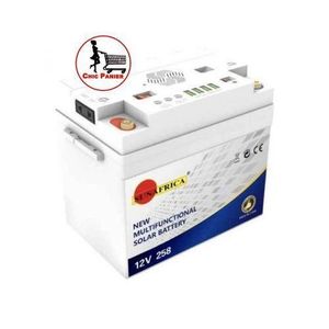 Sun Africa Batterie Solaire 12 V 258 Ah Multifonction Avec 4 Port USB