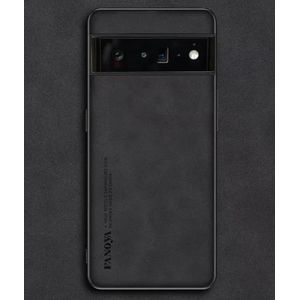 Coque GOOGLE PIXEL 10 PRO XL  (Noir) - ÉLÉGANTE, LÉGÈRE, ULTRA FINE AVEC DOS EN SIMILI CUIR ANTI-DÉRAPANTE 