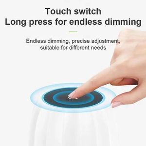 Magnifique Lampe De Chevet, Veilleuse Tactile