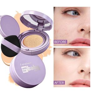 EnjoyFancy Fond de teint BB cushion léger, longue tenue et offrant une excellente couvrance et une tenue impeccable  peut être utilisé sec ou humide.