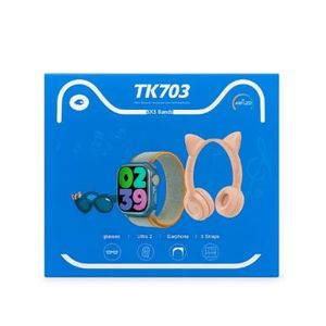 Coffret Cadeau Connecté TK03 Ultra 2 – Le pack ultime pour le style, la musique et le quotidien