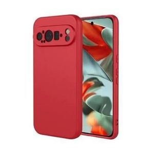 Coque En Silicone Compatible Pour Google Pixel 9 Pro XL - ROUGE