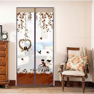 Rideau de porte moustiquaire magnétique porte 90*210cm