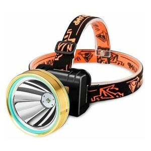 Lampe Torche Frontale Led Rechargeable -Noir