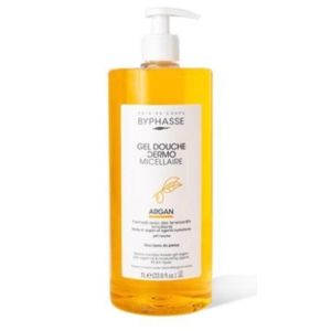 Byphasse Gel Douche à lhuile d'argan pour tous types de peaux hydratant