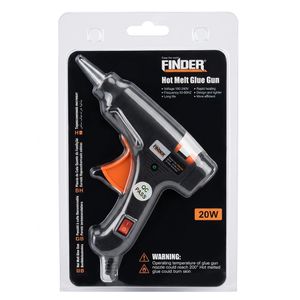 Finder Pistolet à Colle Électrique 20W – Hot Melt Glue Gun Haute Performance