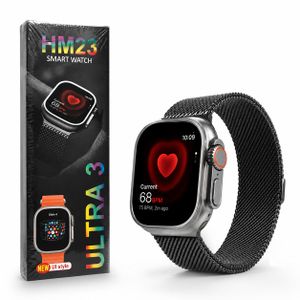 Smart Watch HM23 Ultra 3 – Montre Connectée Multifonction avec Suivi Santé & Appels Bluetooth