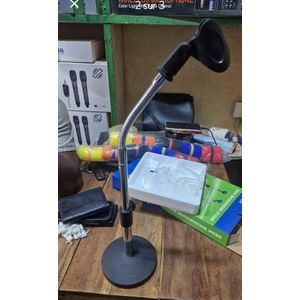 Pied de micro a tableau en fer