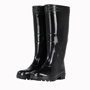 BOTTES NOIRES EN PVC