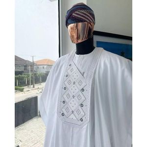 Ensemble tunique homme avec boubou en tissu très bonne qualité
