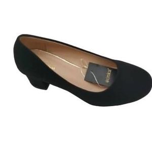 Chaussures daim noir pour femmes