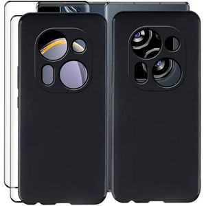 Tecno Coque En Silicone Compatible Tecno Phantom X2 + 1 Antichoc - Noir