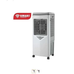 SMART TECHNOLOGY Refroidisseur D'air Rechargeable Avec Télécommande Et Deux Boîtes à Glace(STV-AC3090R)9 Vitesse-DC12V-50W