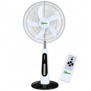 Ventilateur sur pied rechargeable 18” avec télécommande