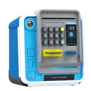 Coffre-Fort Électronique pour Enfant avec Code – Tirelire Sécurisée Interactive