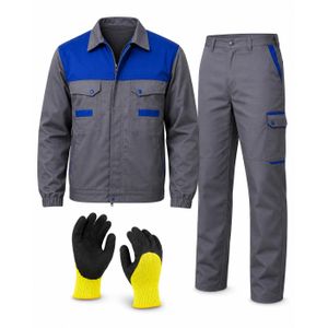 Ensemble de Travail Homme 2 Pièces + Gant Offert