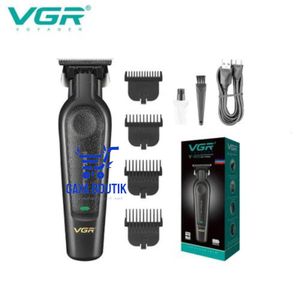 VGR Tondeuse-Rasoir électrique à Cheveux Homme à Lames en Acier Inoxydable