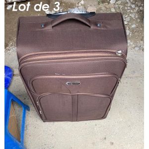 Lot De 3 Valises De Voyage