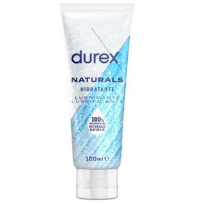 Durex  - Gel Lubrifiant 100% d'origine Naturel - Hydratant à l'Acide Hyaluronique - 100ml