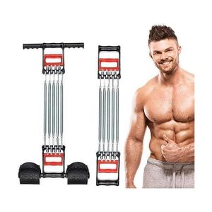 Tendeur de pédale multifonction, bande de résistance de corde élastique pour hommes, extension de bras de poitrine d'exercice pour étirement abdominal/taille/bras/jambe