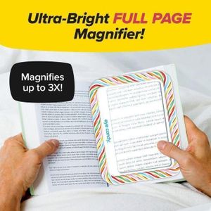 Super Loupe de lecture avec lumière