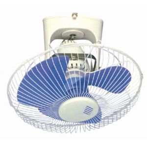 2 Ventilateurs Plafond Solaire - Blanc