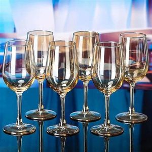 Lots De 6 Verres De Table En Cristal, Coupe Pour Le Vin