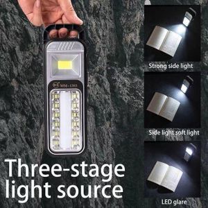 Lampe LED Avec Panneau Solaire Et Fonction De Charge