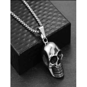 Collier Chaîne Pendentif Crane Design 4 STHEK